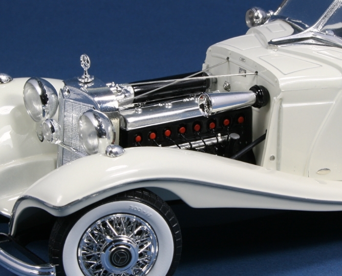 1934 Mercedes Benz 500K, Johan - Model Cars - Model Cars Magazine